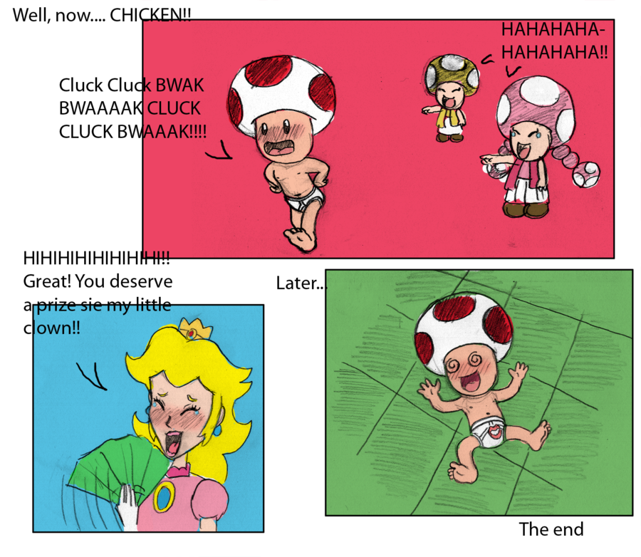 Humiliating day for Toad Pt 3 by Tsupandurewi