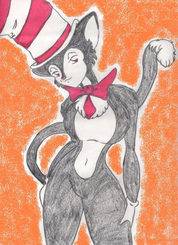 Sexy Cat in the Hat by Tuffyt