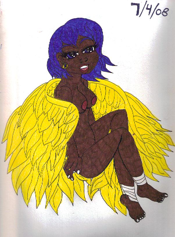 Sepia Angel by Tuntun422