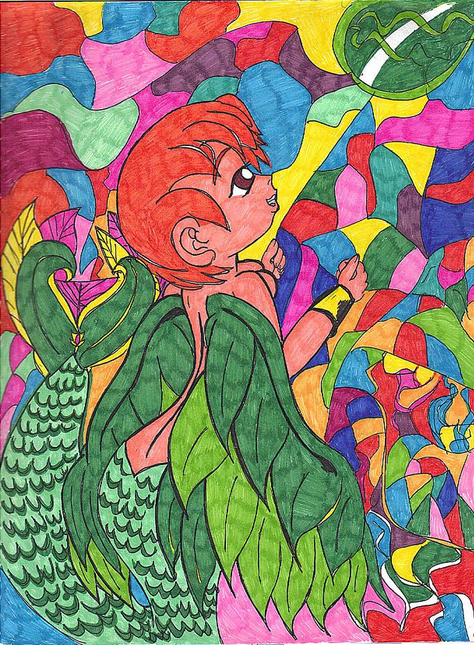 Winged Mermaid by Tuntun422