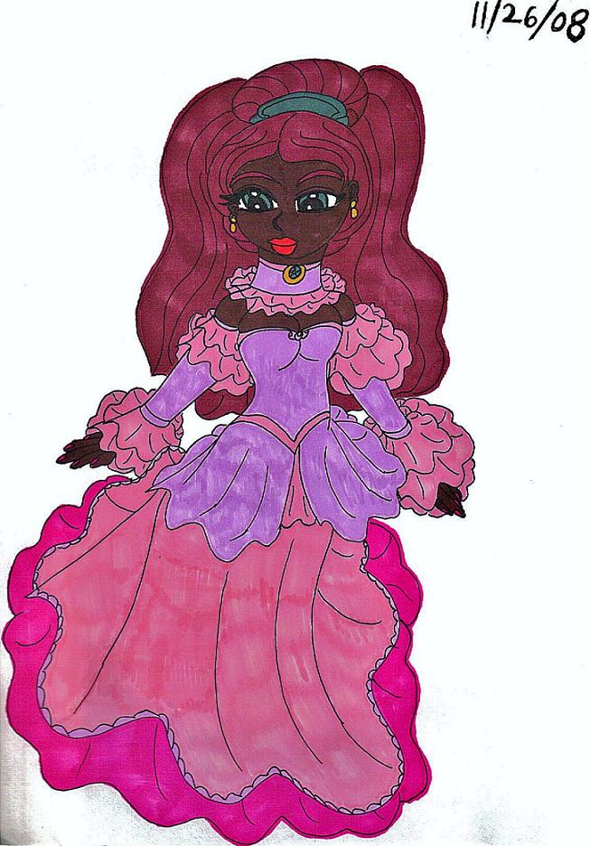 Lolita costume model by Tuntun422
