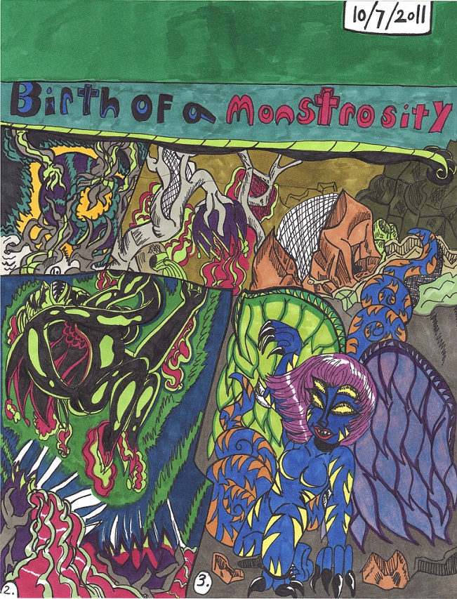 Birth of a monstrosity by Tuntun422