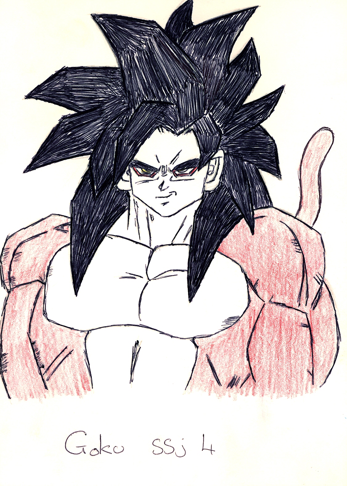 Goku Ssj4 by Twiggi