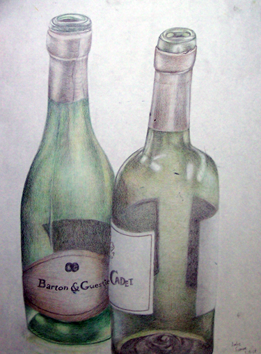 Wine Bottles by TwilightDragon