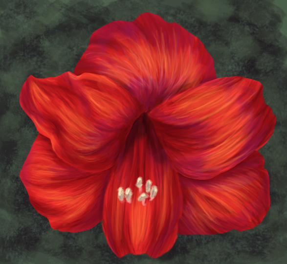 Red Flower by TwilightDragon