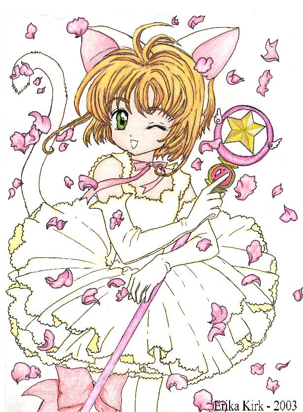 Card Captor Sakura (kitty costume) by TwilightSuzuka