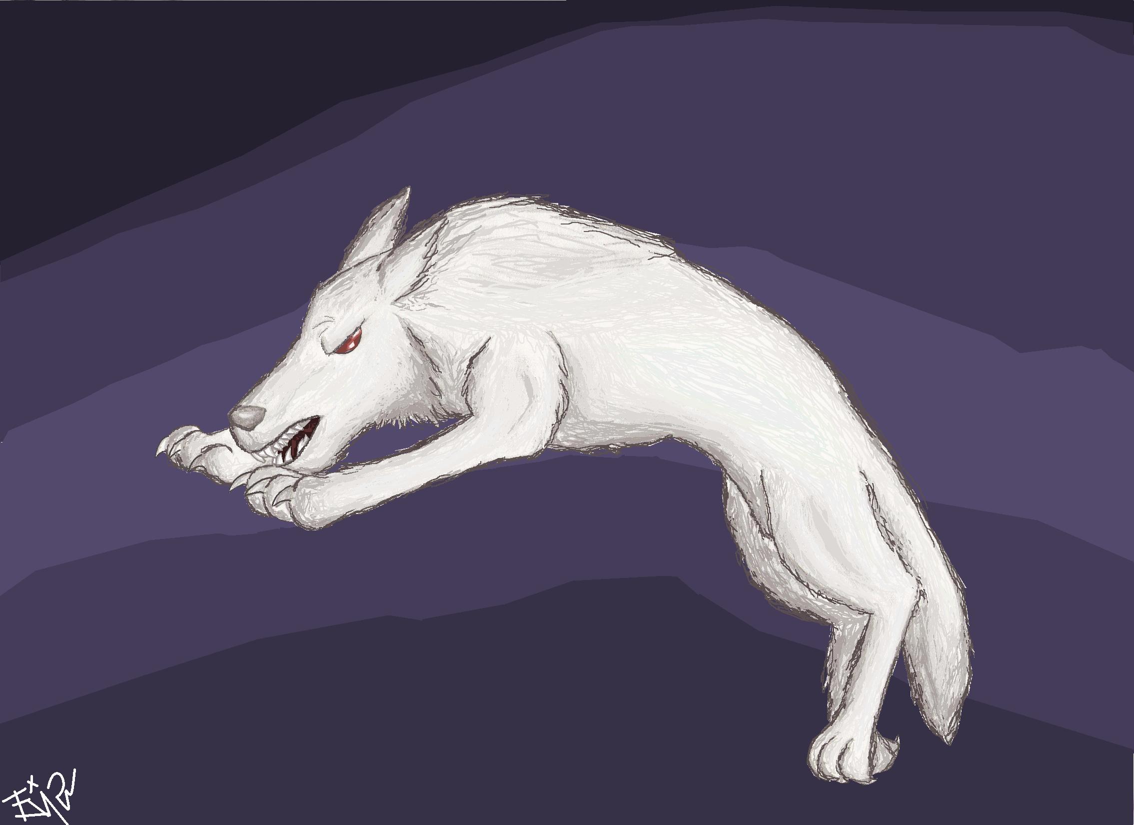 Snow Wolf by TwilightZone