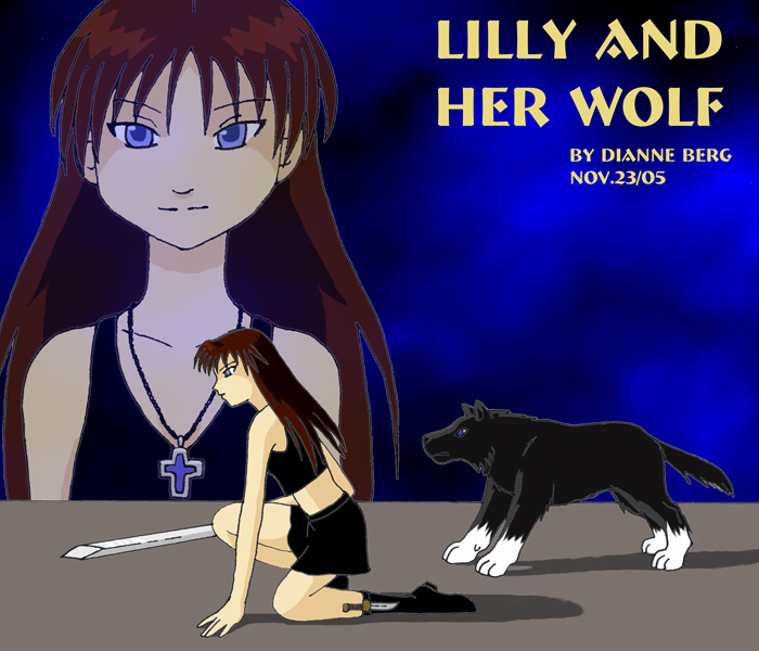 Lilly and her Wolf (request) by Twinstar