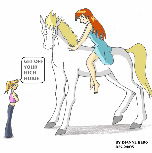"Get Off Your High Horse" by Twinstar