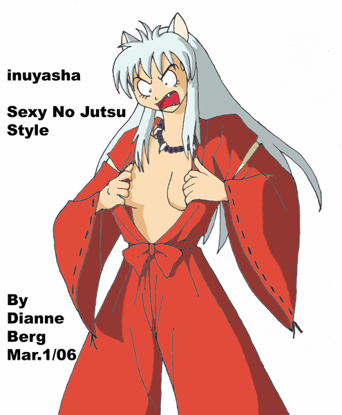 Inuyasha (Sexy No Jutsu Style) by Twinstar
