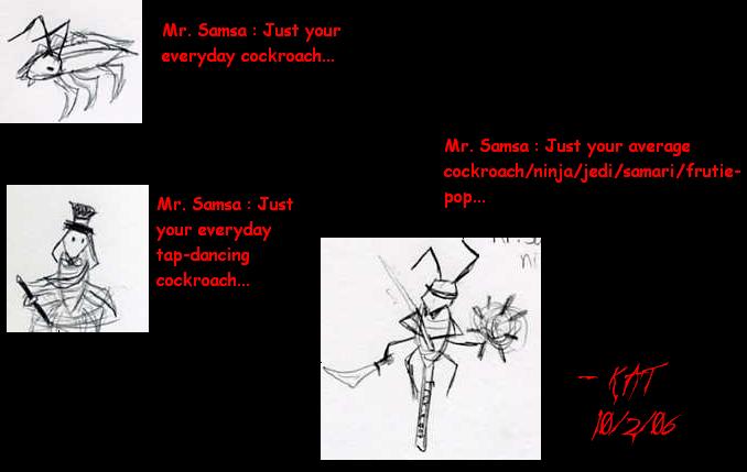 Mr. Samsa... by Twisted_Rebel