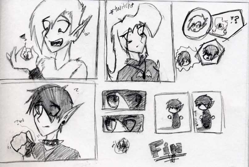 sketch comic :3 by Twisted_Rebel
