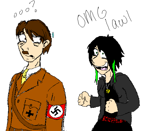 Hitler lawl by Twisted_Rebel