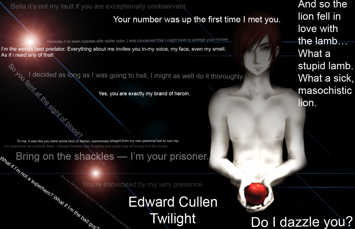 E.Cullen Quotes by TwitchTheSilverFox