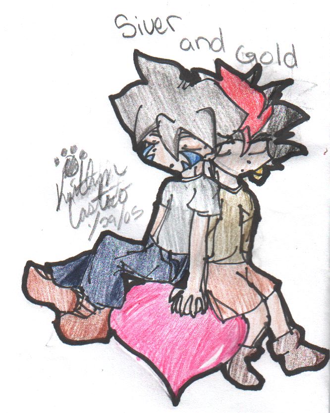 Silver and Gold(Kai and Ozuma for Cookie) by Ty_miester