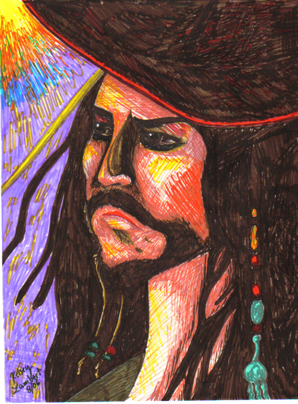 Captain Jack Sparrow by Tytanimal502