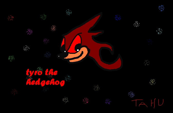 tyro the hedgehog by tahunuva