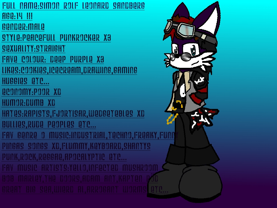 info about me by tailsdareaper