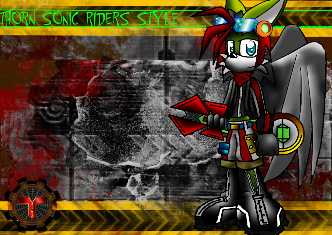 thorn sonic riders style wallpaper by tailsdareaper