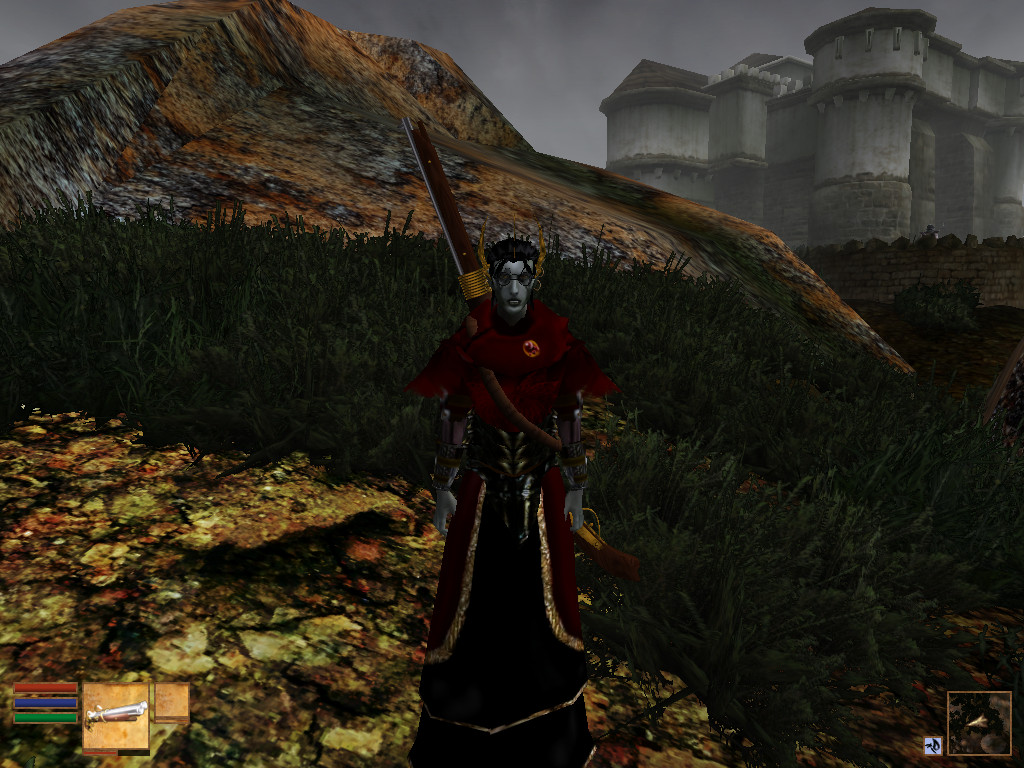 my nevervarine robe for morrowind by tailsdareaper