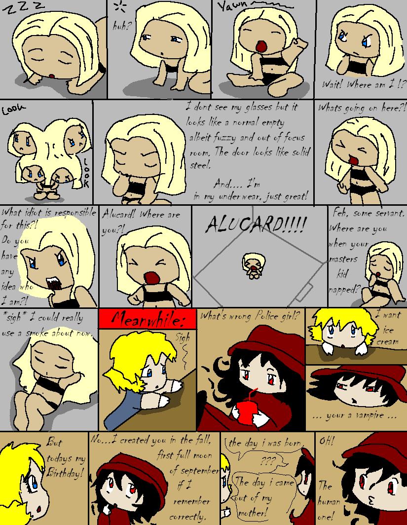 Hellsing Comic Pg 1 by tainted_truffle