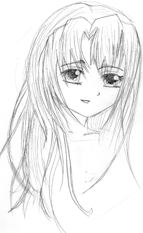 Random manga girl by taraforest