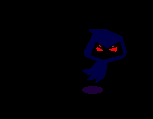 Evil Raven chibi! NGAH NGAH NGAH!! by tarnenflast_titans