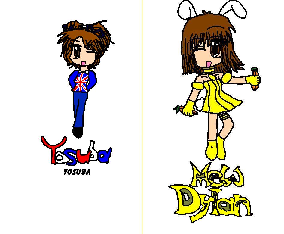 Mew Dylan and Yosuba*request for mewbunnygirl* by tart-is-awsome