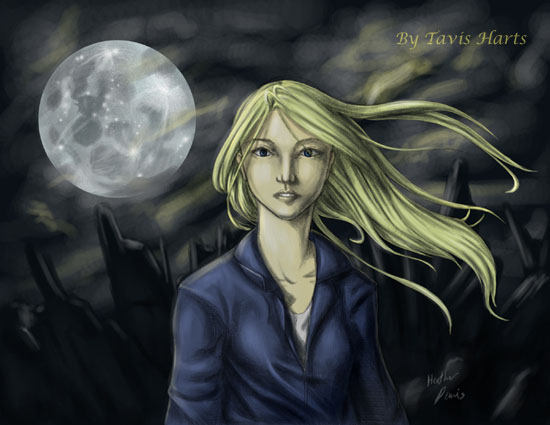 Moonlight girl by tavisharts