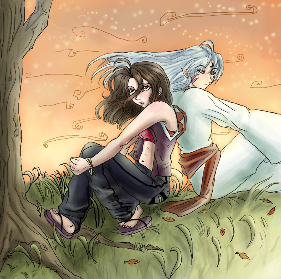 With sesshomaru(request for zelosgirl) by teama