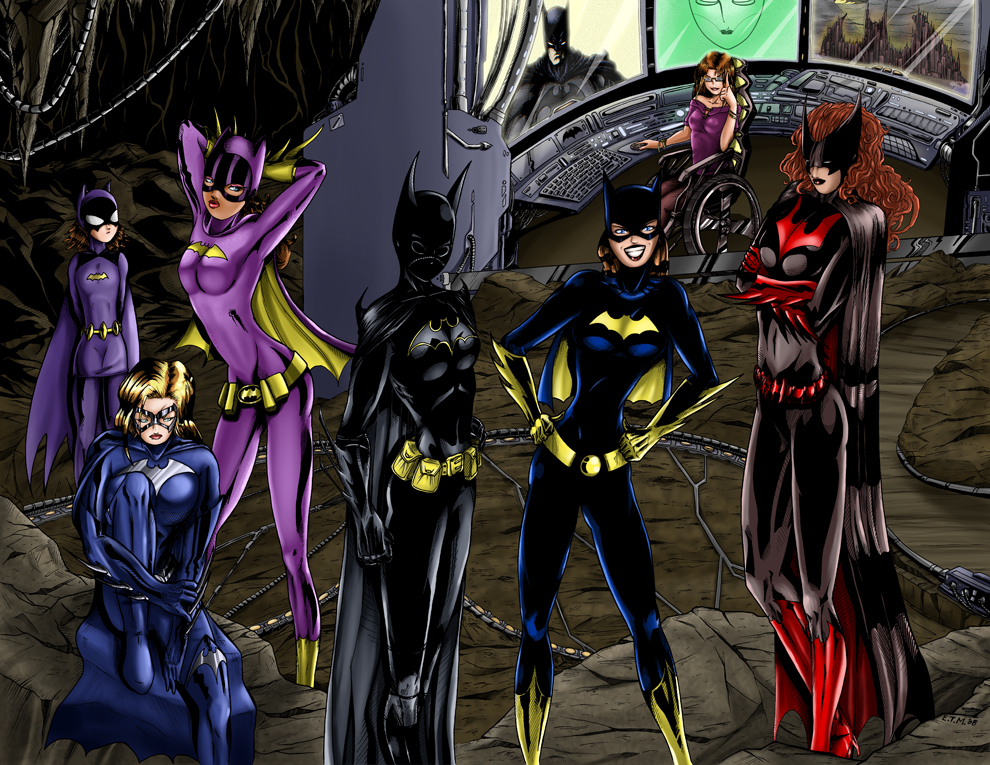 Batgirls by teamzoth