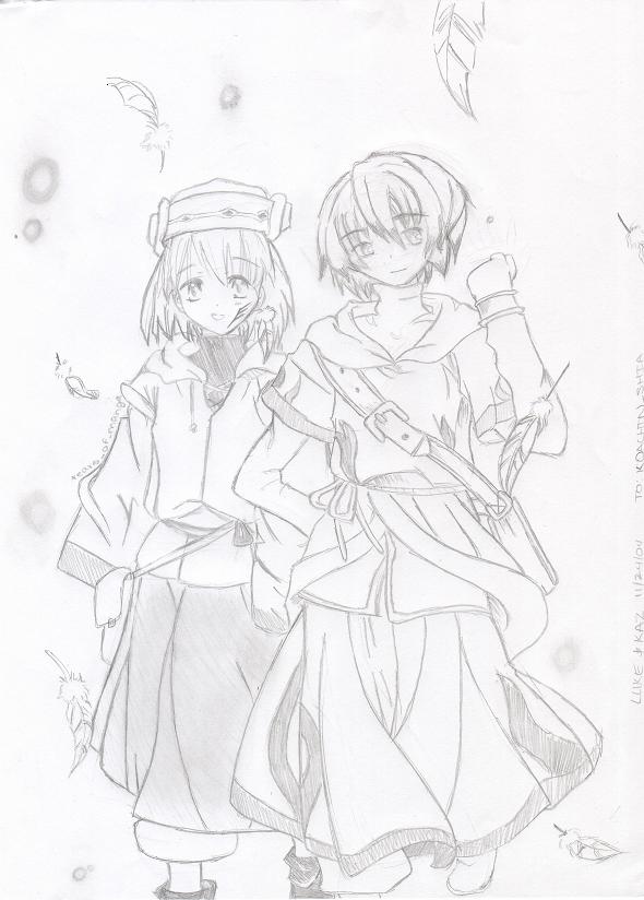 Kaz and Luke from V. 3 (Request for Kaochin_Shia) by tears_of_manga