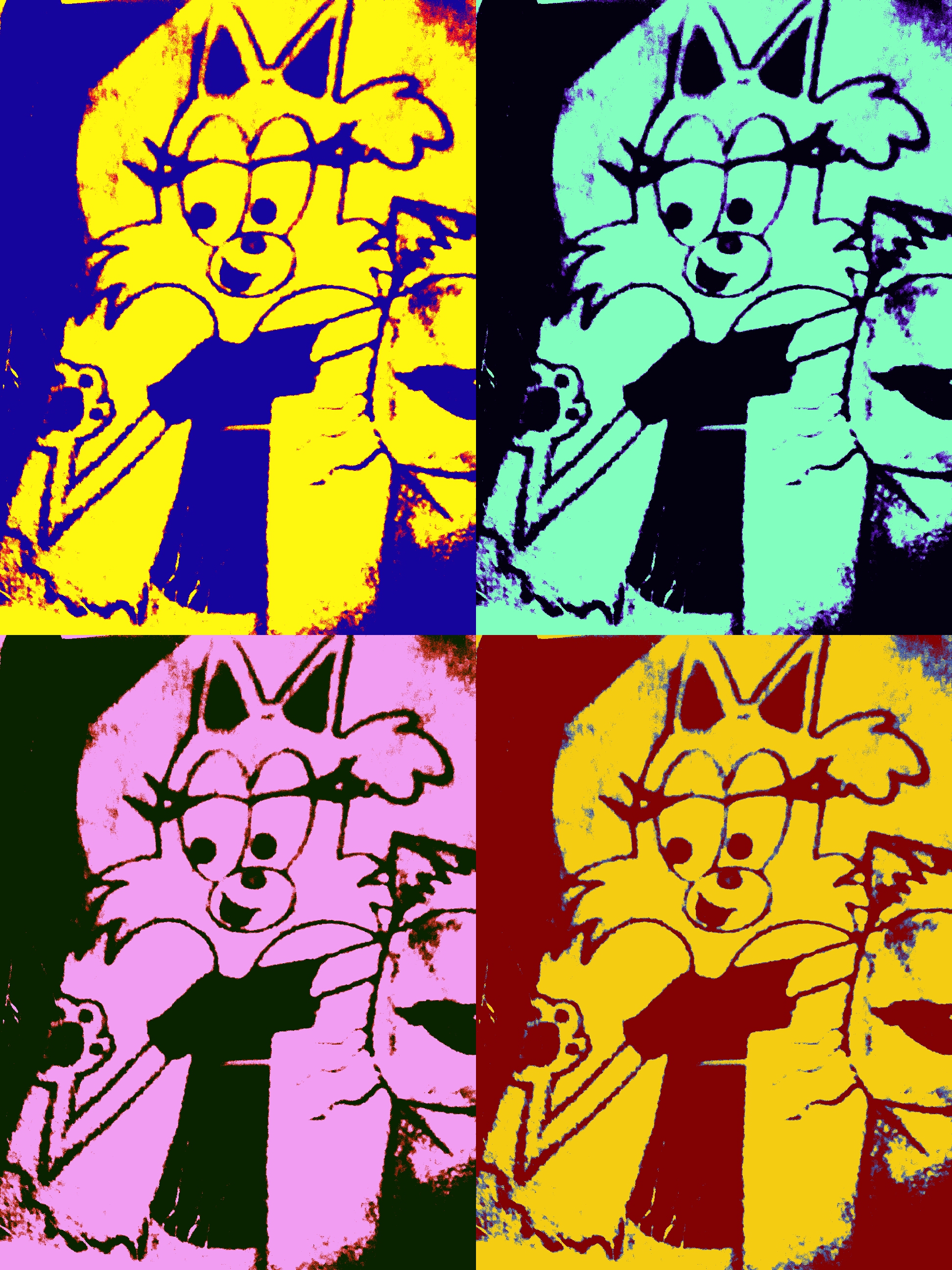 Cici Andy Warhol style by teentails