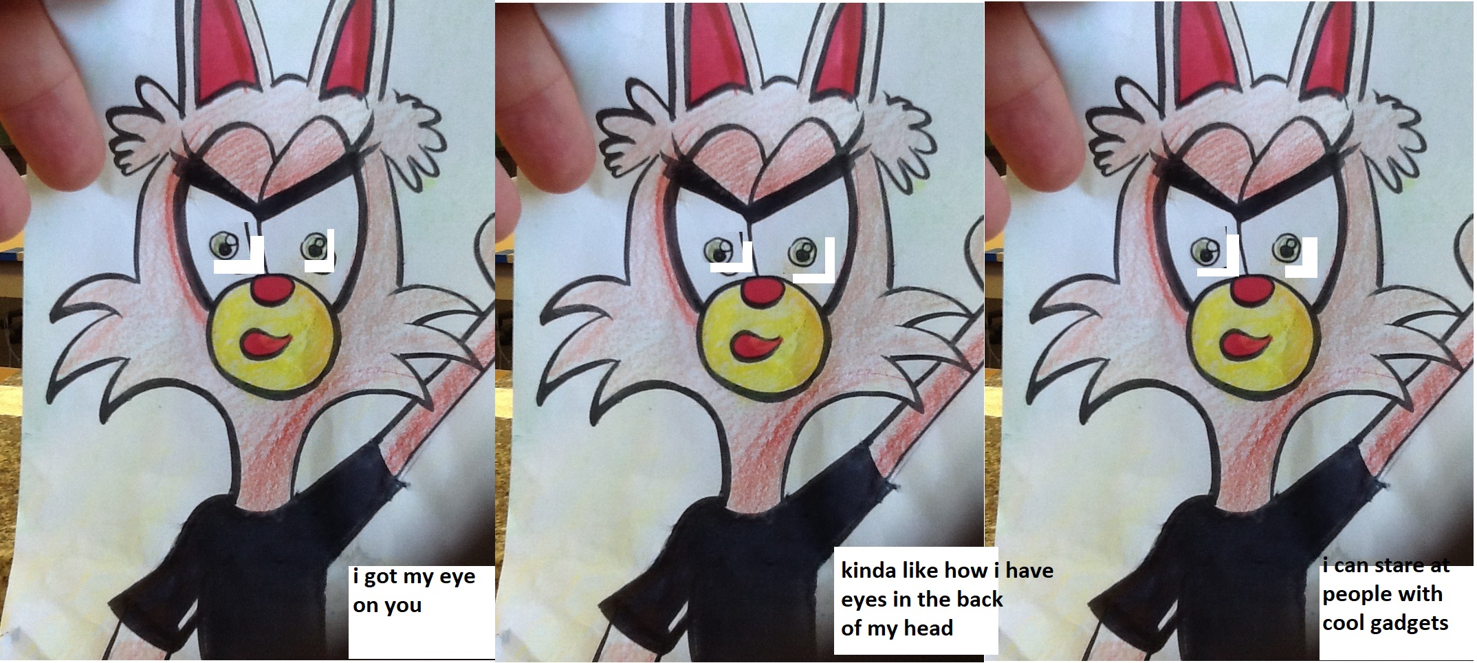 eye comic by teentails