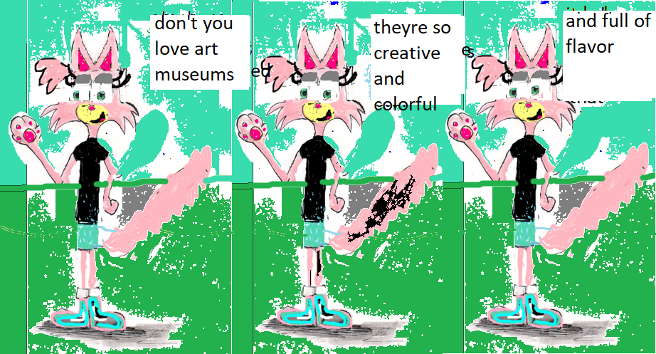 art museum comic by teentails