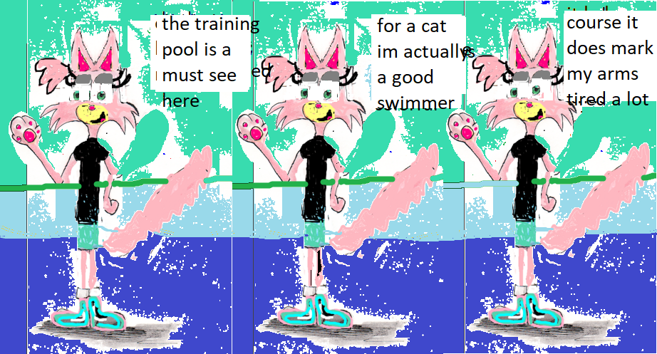 training pool comic by teentails