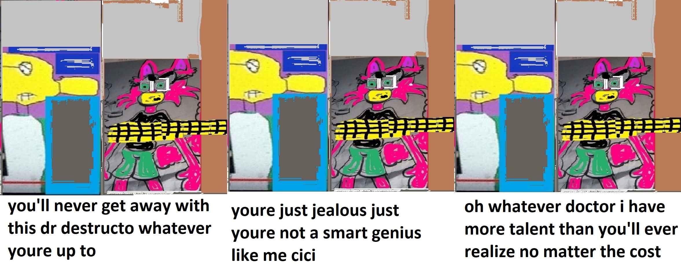 cici destructo comic by teentails