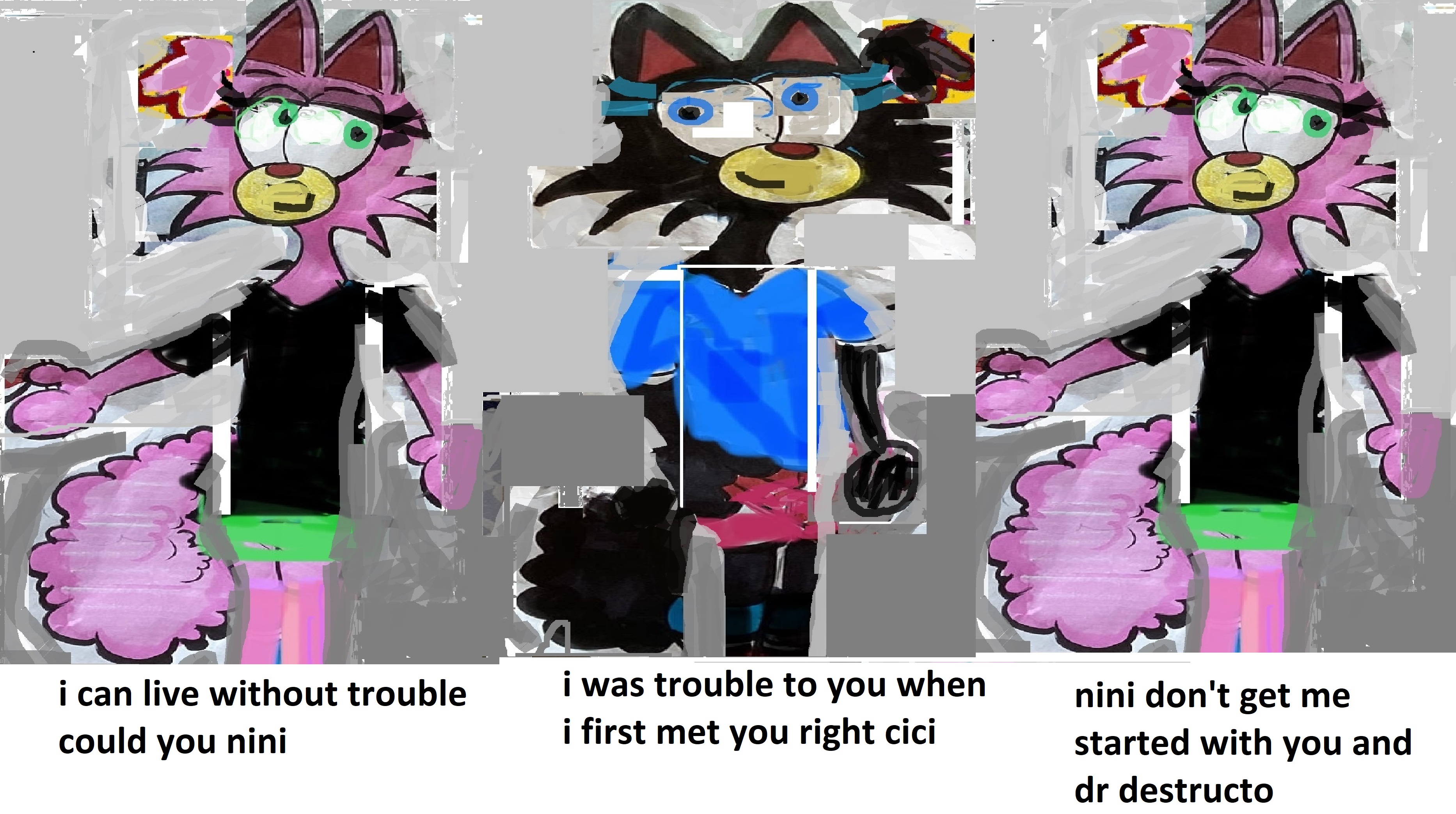 trouble rivalry comic by teentails