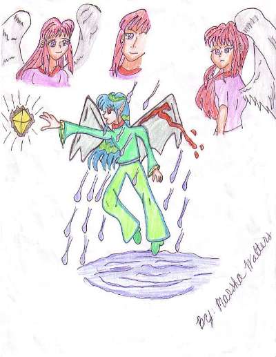 Angel/Demon Ahsram by teentitansfanatic