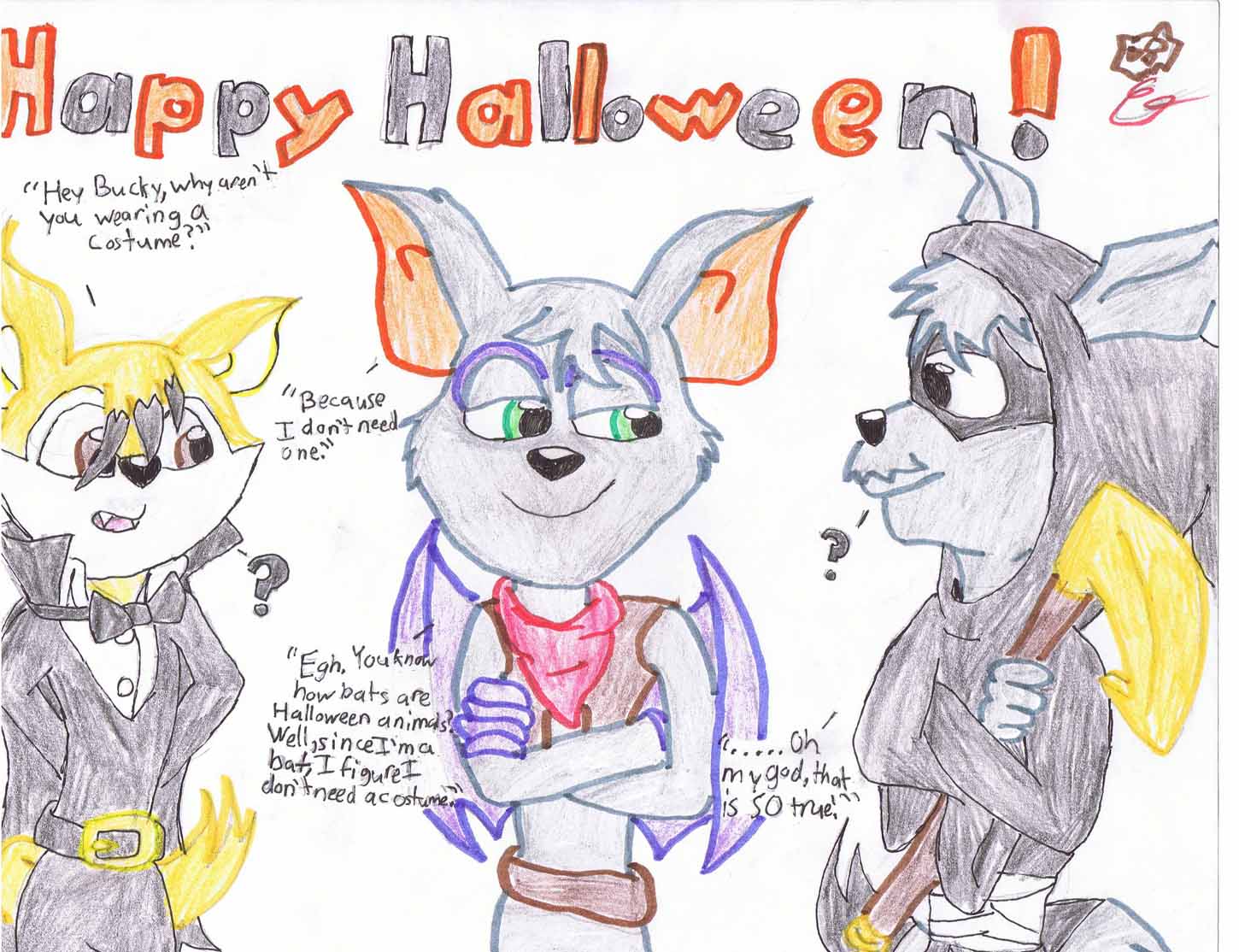 Happy Halloween! (late, i know.) by tennesseekidcooper5