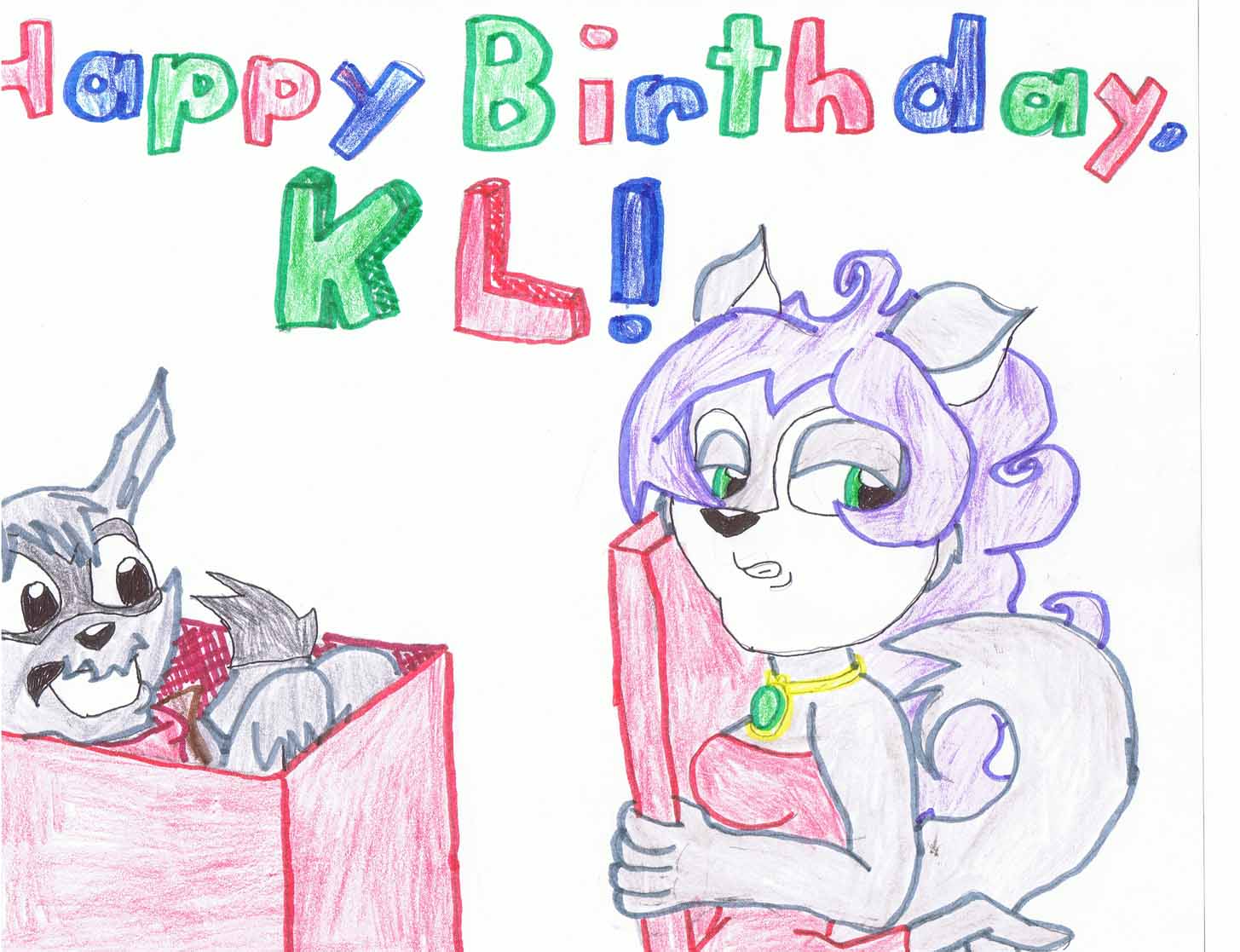 Birthday Card for Kirbyluva11 by tennesseekidcooper5