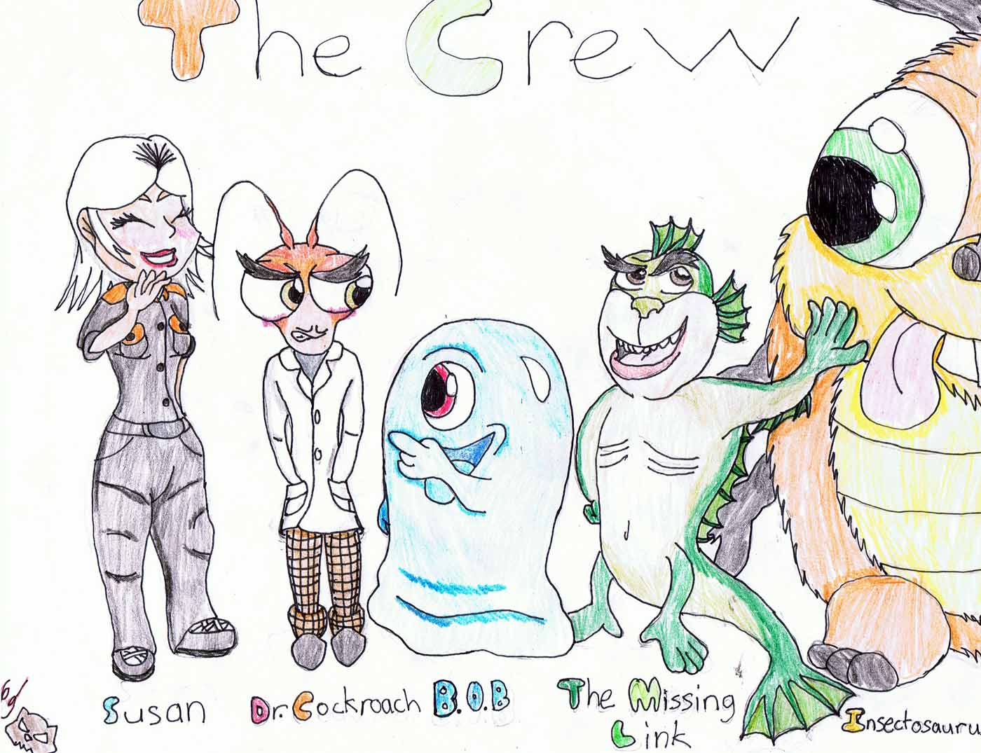 Monsters Vs. Aliens crew! by .