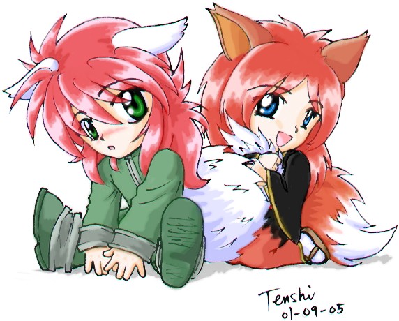 that cuddly tail by tenshi