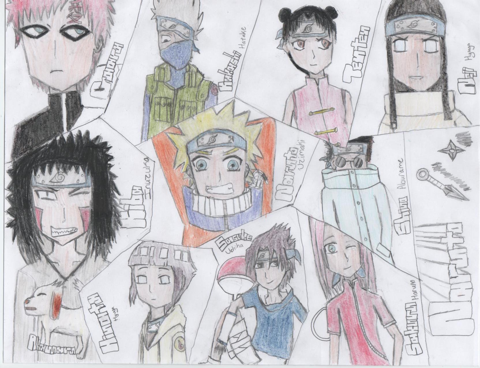 Naruto Gang by tenten101