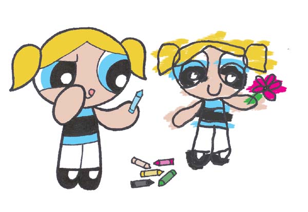 PPG-Bubbles and her beautiful artwork by texas_luver