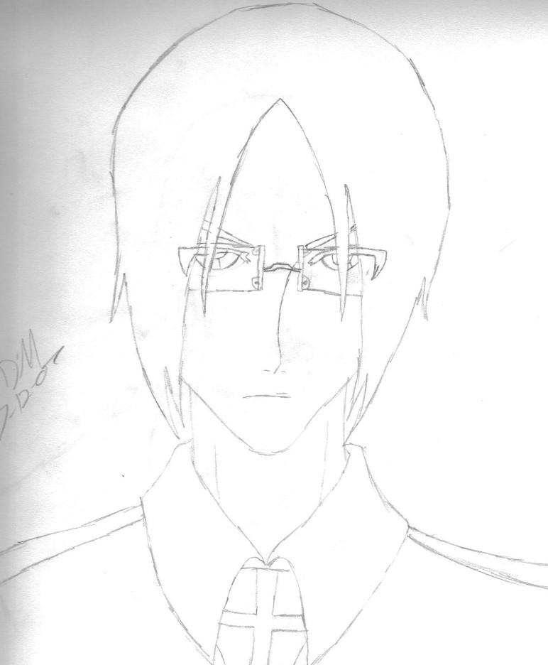 Ishida Uryu (sketch) by that1guy