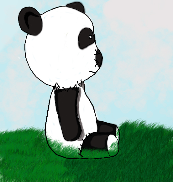 shiroichi (panda) by that1guy