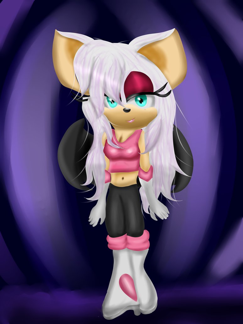 Rouge the Bat's Original Design by theAmyboom