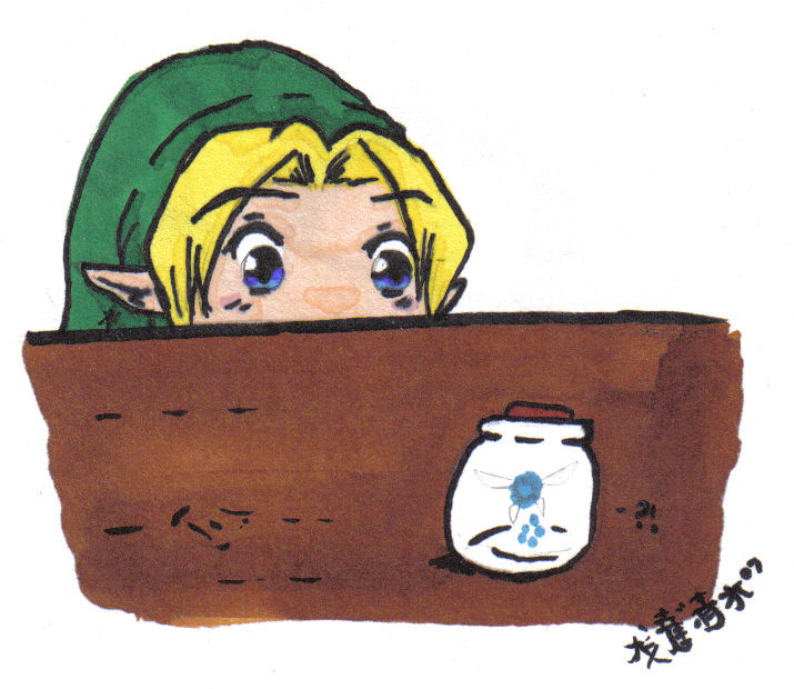 Chibi Link. by the_emo_artist