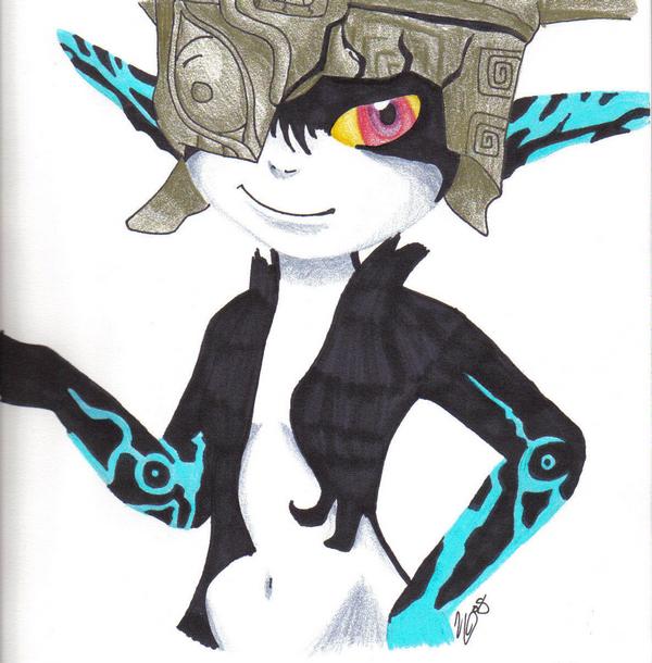 Midna! :D by the_emo_artist